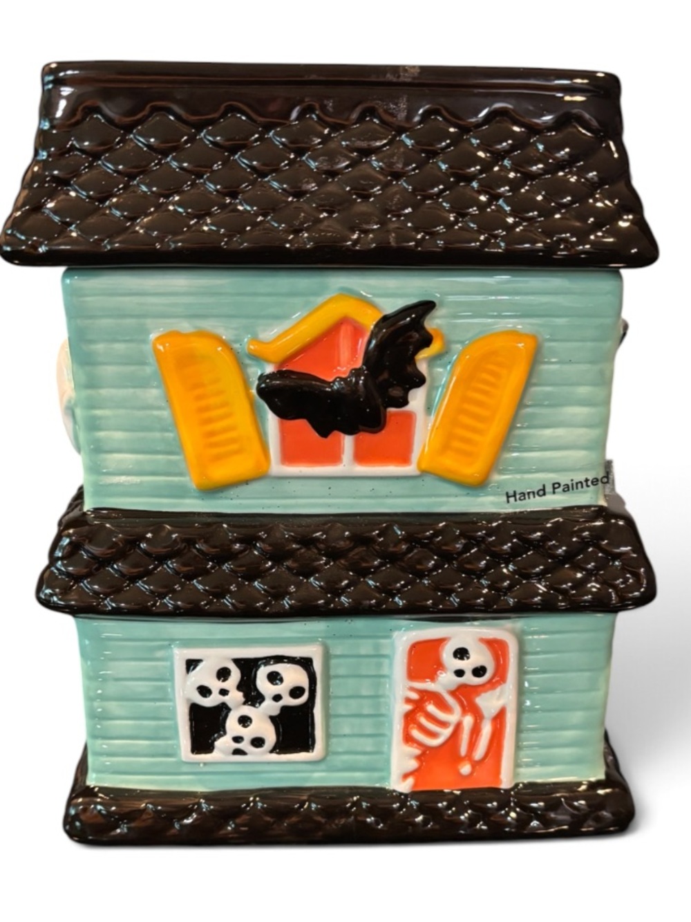 Celebrate Together Halloween Haunted House Covered Treat Dish NWT